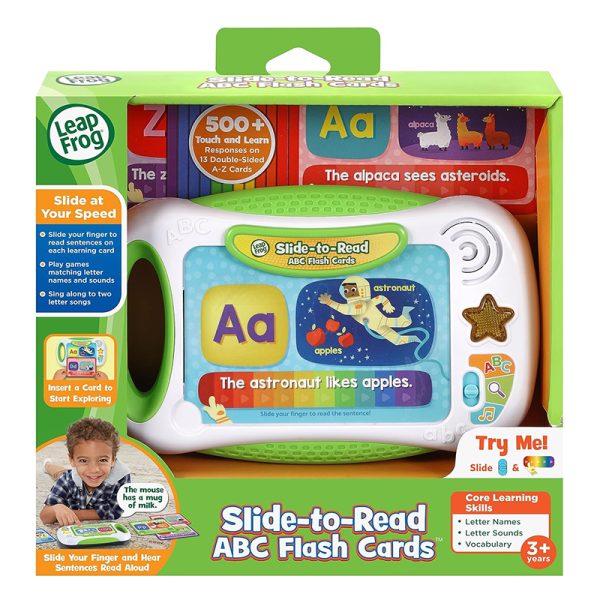 LEAPFROG SLIDE TO LEARN ABC FLASHCARDS