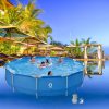 AVENLI POOL ROUND STEEL FRAME POOL 4.20MX84CM INCL FILTER PUMP 530GAL - Image 3