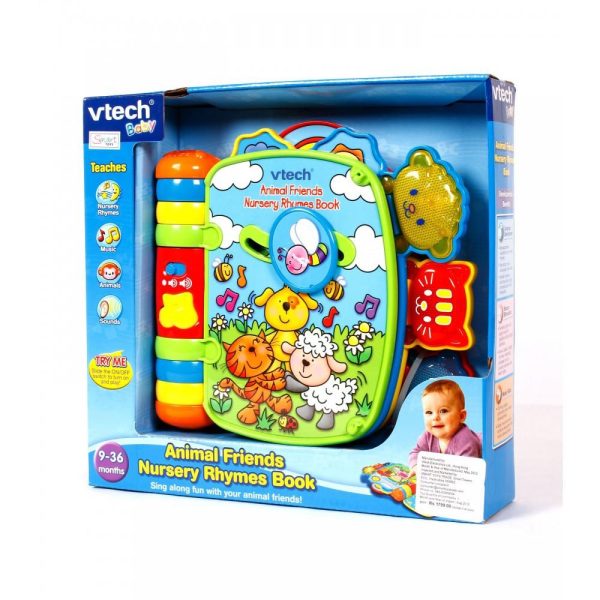 VTECH ANIMAL FRIENDS NURSERY RHYMES BOOK