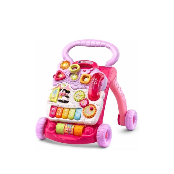 VTECH BABY FIRST STEPS BABY WALKER PINK - Image 3