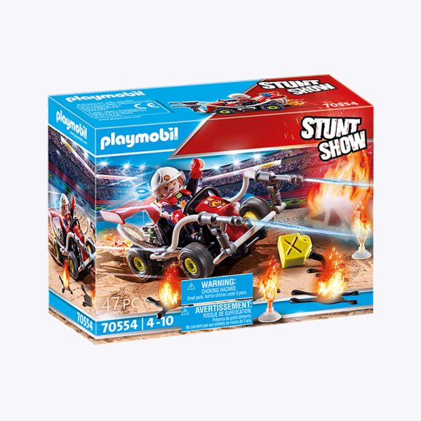 PLAYMOBIL STUNT SHOW FIRE QUAD