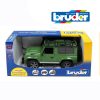 BRUDER LAND ROVER DEFENDER STATION WAGON + HORSE TRAILER