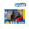 BRUDER LINDO FORK LIFT H300 WITH 2 PALLETS