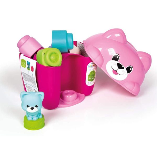 CLEMENTONI BLOCKS - BABY CLEMMY CAT & KITTY BUCKET - Image 2
