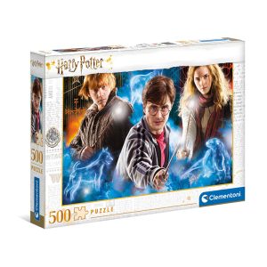 CLEMENTONI PUZZLE BY 500 PIECES HARRY POTTER RON ED HERMIONE