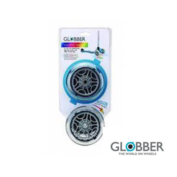 GLOBBER Z RUOTA ANTERIORE LUMINOSA 120 MM