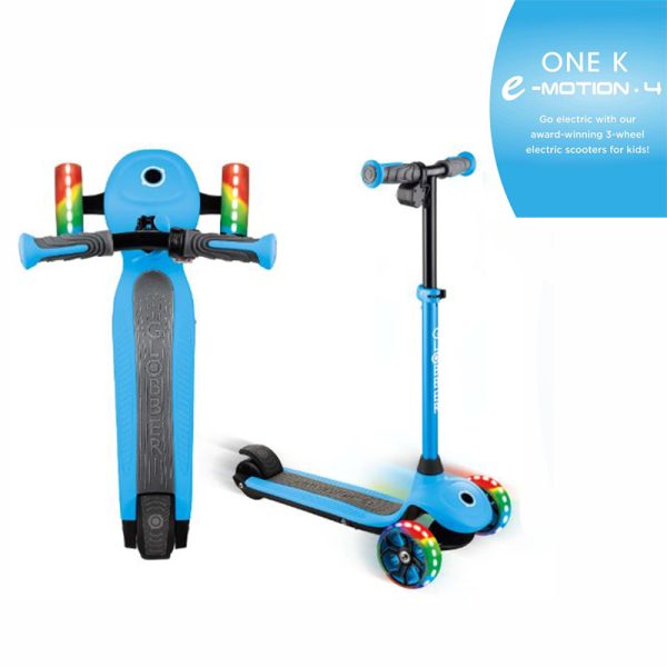 GLOBBER ONE K E-MOTION 4 PLUS SKY BLUE