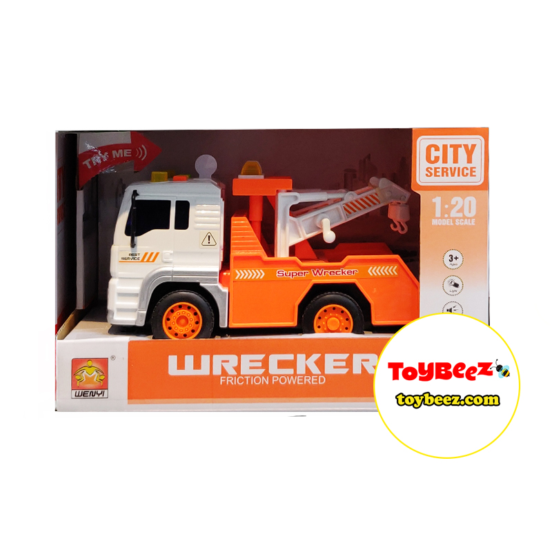 WENYI FRICTION CAR W/SOUND & LIGHT - ToyBox Malta