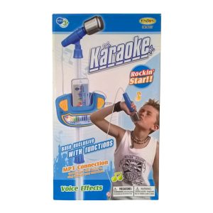MICROPHONE KARAOKE BLUE