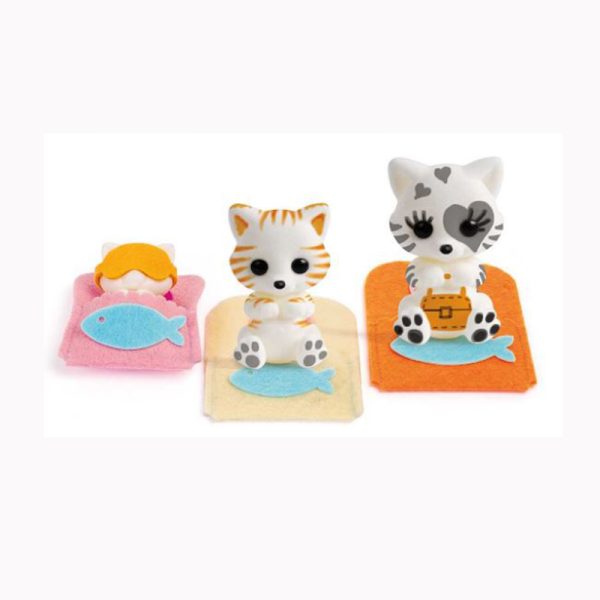 ARTS & CRAFTS FUZZIKINS COZY CATS - Image 2