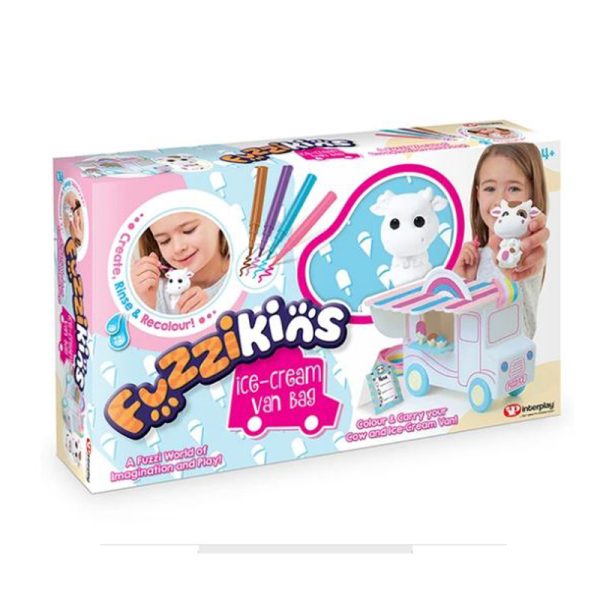 ARTS & CRAFTS FUZZIKINS ICE CREAM VAN BAG