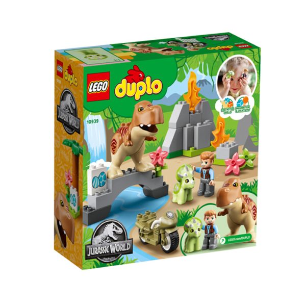 LEGO DUPLO JURASSIC WORLD ESCAPE OF THE T.REX AND THE TRICER