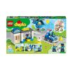 LEGO DUPLO TOWN POLICE STATION AND HELICOPTER