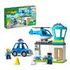 LEGO DUPLO TOWN POLICE STATION AND HELICOPTER - Image 2