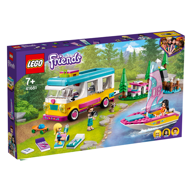 LEGO FRIENDS FOREST CAMPER VAN AND SAILBOAT AGE 7 ToyBox Malta