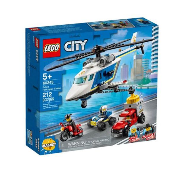 LEGO CITY POLICE HELICOPTER CHASE AGE 5