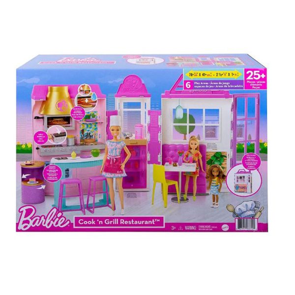 BARBIE RESTAURANT DOLL PLAYSET