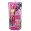 BARBIE THE MOVE BLONDE BARBIE BEACH DOLL WITH SWIMSUIT & BEACH ACC. HPL73