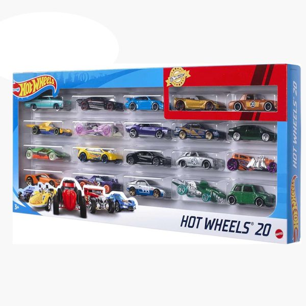 HOT WHEELS BASIC CARS 20-PACK ASST.