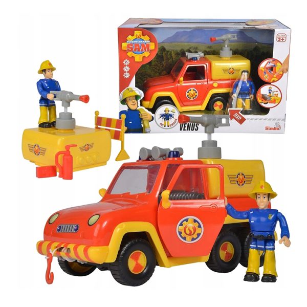FIREMAN SAM VENUS VEHICLE W/ ELVIS ToyBox Malta