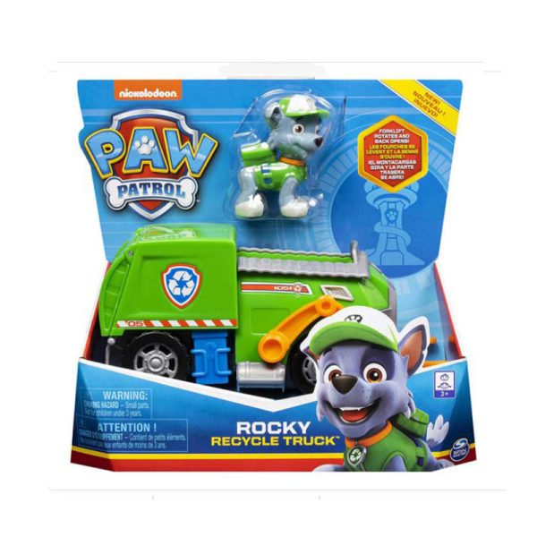 SPIN MASTER PAW PATROL ROCKY RECYCLE TRUCK