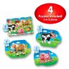 MY FIRST PUZZLE SETS  4 IN A BOX PUZZLES FARM NEW - Image 2