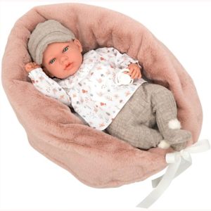 ARIAS ELEGANCE DOLL 40CM ANDIE W/CUSHION