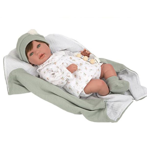 ARIAS REBORN DOLL 45 CM PAULINA W/BLANKET