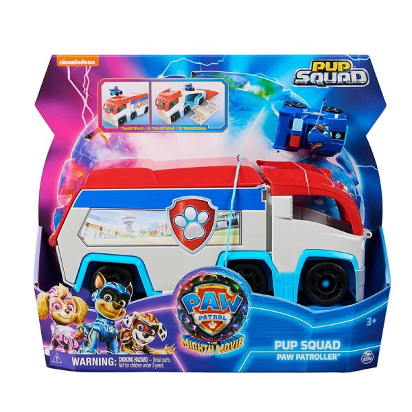 SPIN MASTER PAW PATROLTHE MIGHTY MOVIE PUP SQUAD PATROLLER