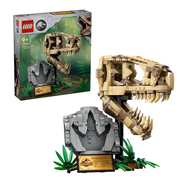 LEGO JURASSIC WORLD DINOSAUR FOSSILS T.REX SKULL - Image 2