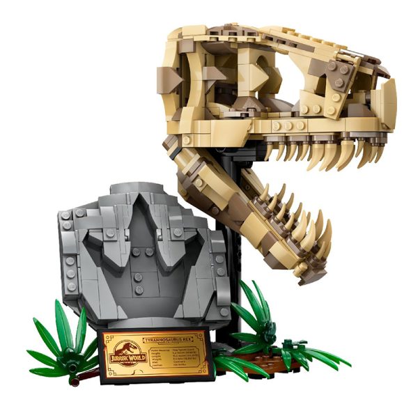 LEGO JURASSIC WORLD DINOSAUR FOSSILS T.REX SKULL - Image 3