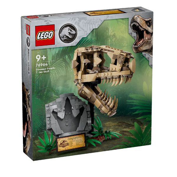 LEGO JURASSIC WORLD DINOSAUR FOSSILS T.REX SKULL