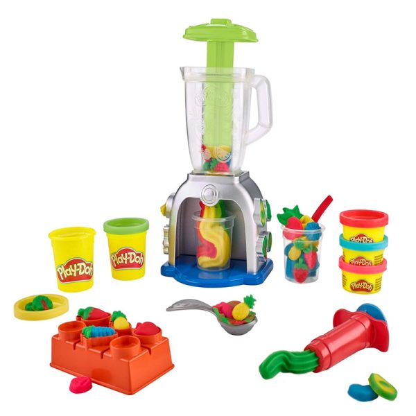 PLAYDOH SWIRLIN SMOOTHIES BLENDER PLAYSET F9142 - Image 2