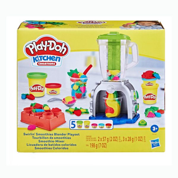 PLAYDOH SWIRLIN SMOOTHIES BLENDER PLAYSET F9142
