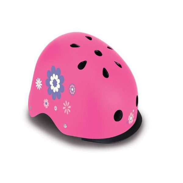 GLOBBER HELMET MASTER XS/S (47-51 CM) - DEEP PINK FLOWERS - Image 2