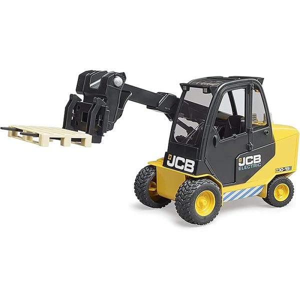 BRUDER JCB FORKLIFT WITH PALLETS