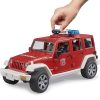 BRUDER JEEP WRANGLER UNLIMITED RUBICON FIRE TRUCK WITH FIRE FIGHTER - Image 3