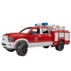 BRUDER RAM 2500 FIRE ENGINE TRUCK WITH L+S MODULE