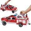 BRUDER RAM 2500 FIRE ENGINE TRUCK WITH L+S MODULE - Image 2