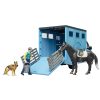 BRUDER MB SPRINTER ANIMAL TRANSPORTER WITH 1 HORSE - Image 3