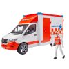 BRUDER MB SPRINTER AMBULANCE WITH DRIVER