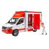 BRUDER MB SPRINTER AMBULANCE WITH DRIVER - Image 3