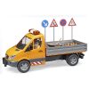 BRUDER MB SPRINTER MUNICIPAL VEHICLE + LIGHT & SOUND MODULE DRIVER & ACC. - Image 2