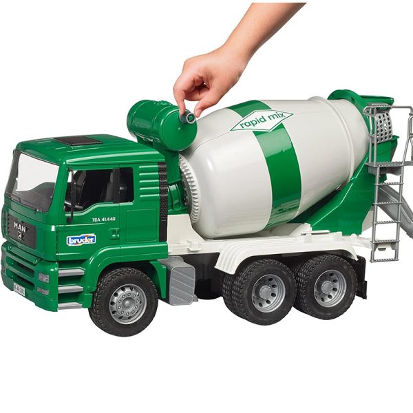 BRUDER MAN TGA CEMENT MIXER TRUCK - Image 3