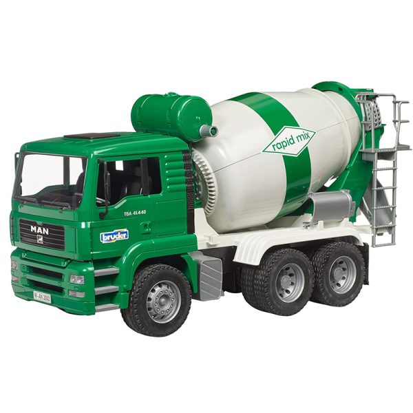 BRUDER MAN TGA CEMENT MIXER TRUCK