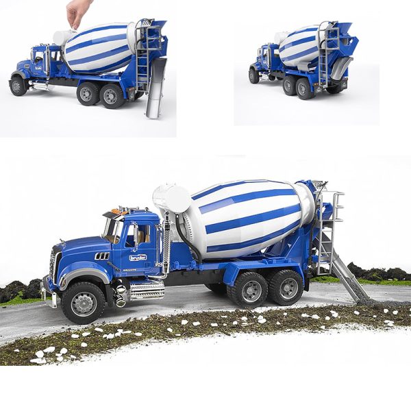 BRUDER MACK GRANITE CONCRET MIXER TRUCK - Image 4
