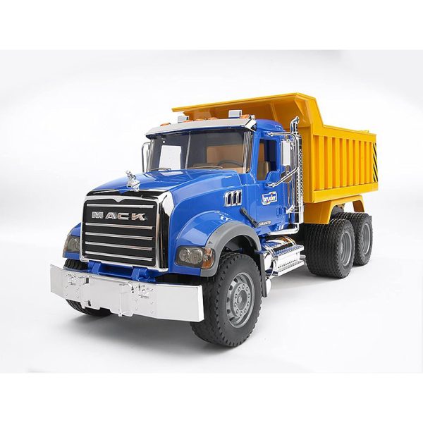 BRUDER MACK GRANITE TRUCK WITH TIPPER DUMP TRUCK - Image 2