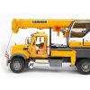 BRUDER MACK GRANITE LIEBHERR CRANE TRUCK - Image 4