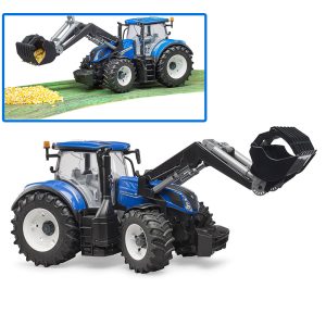 BRUDER NEW HOLLAND T7.340 WITH SLIP-ON FRONT LOADER