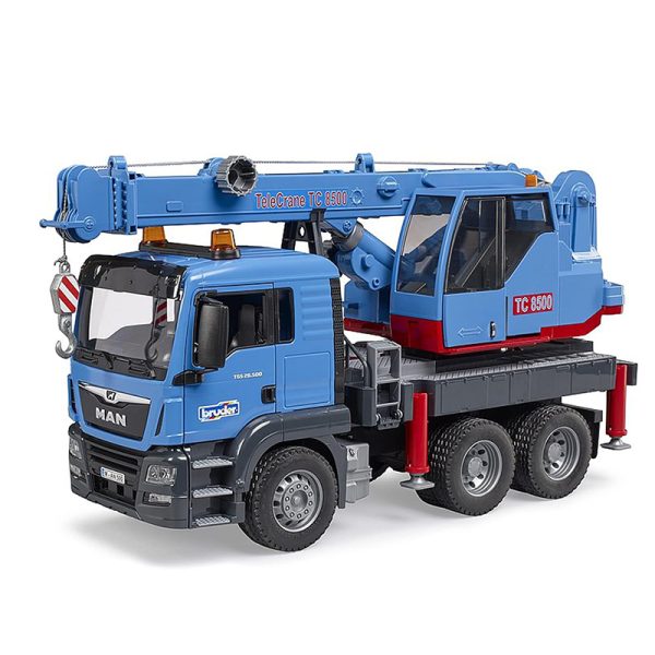 BRUDER MAN TGS CRANE TRUCK - Image 2